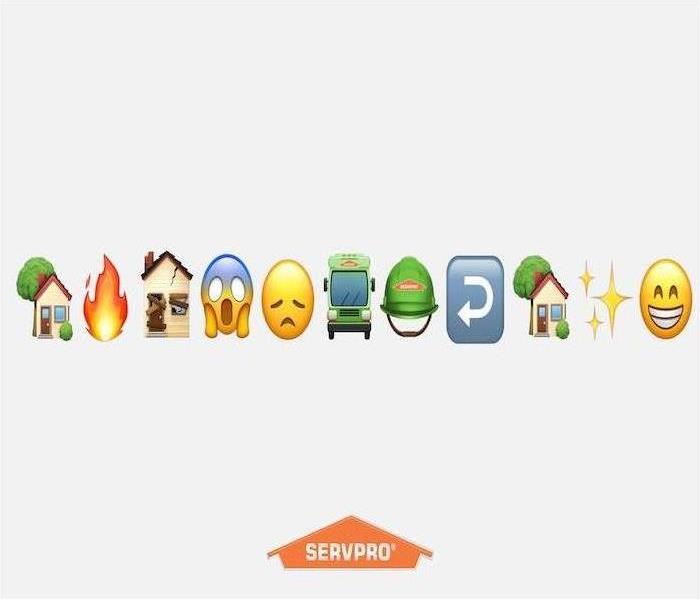 Any disaster, any time. Image of emojis.